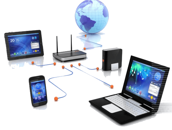 Variedad de configuraciones inalámbricas